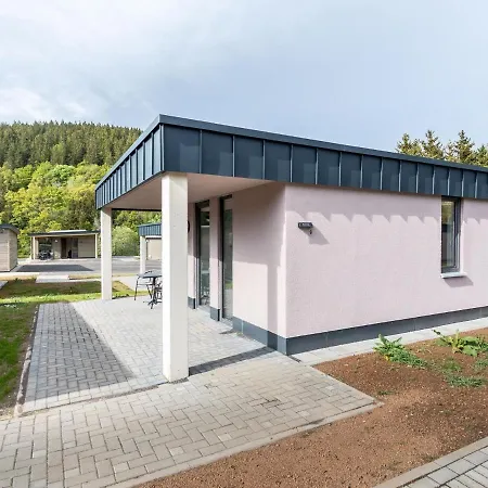 Familienfreundliche Bungalows Am Kronenburger See 펜션 *